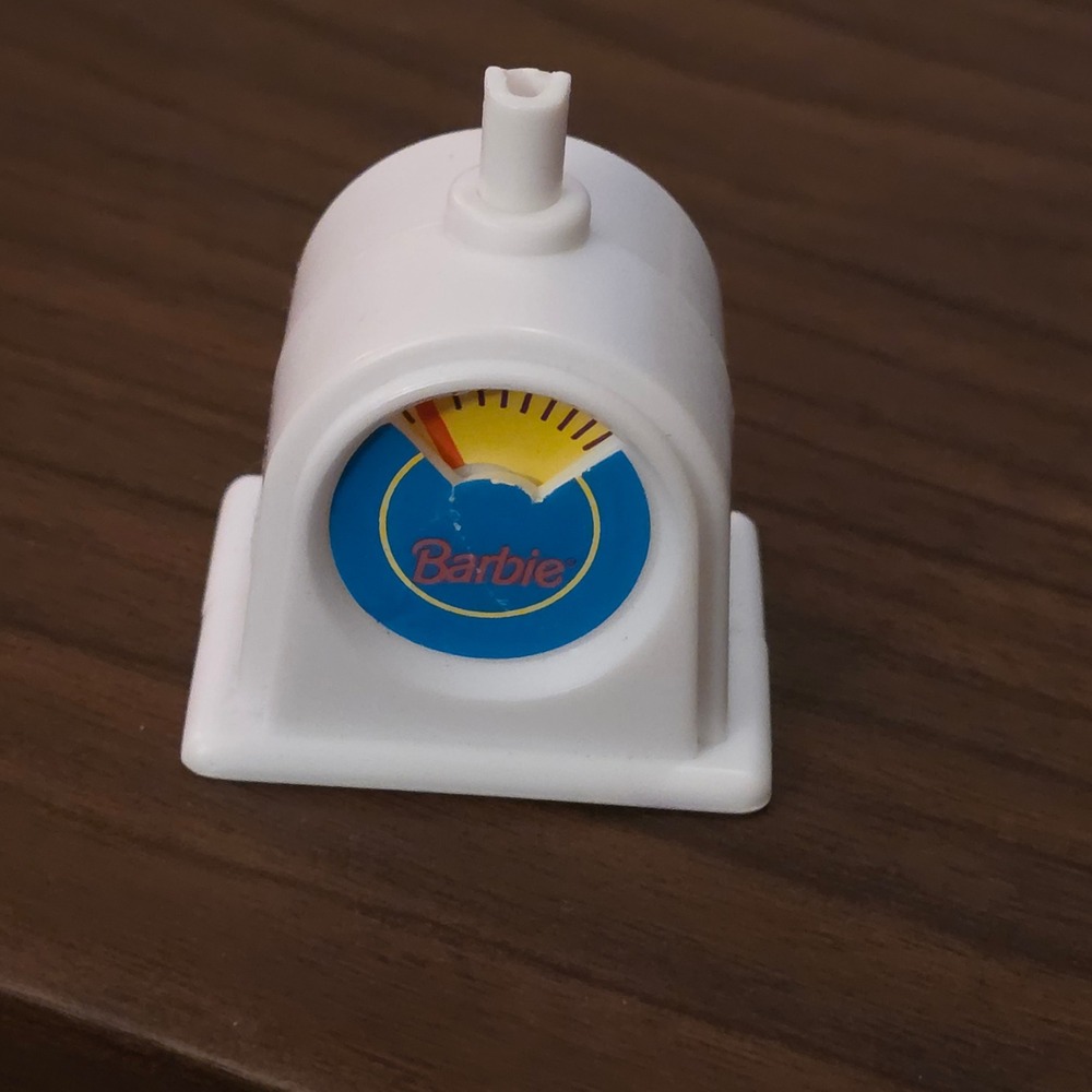 Vintage Barbie White Scale Miniature Dollhouse Accessory Collectible Toy